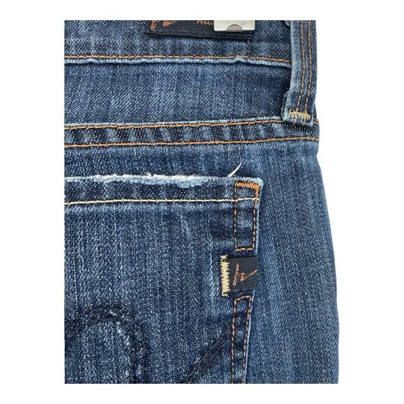 Citizens of Humanity Sz 25 (Actual 28" Waist) Dita Petite Bootcut Jean Distress - Picture 8 of 14